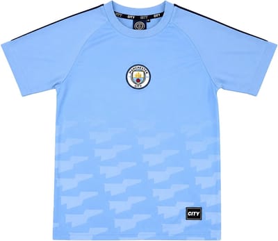 Manchester City Thuis Tenue 26/27 - Maat 116 t/m 164 - Voetbaltenue Kinderen - Officiële Fanmerchandise - 100% Polyester