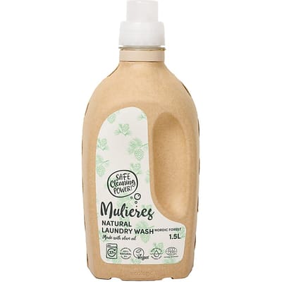 Mulieres Natuurlijk vloeibaar wasmiddel - Nordic Pine 1.5L 37 wasb...