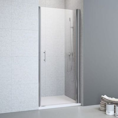 Megabad Profi Collection Planplus hinged door for niche 100 x 195 cm stop right MBPPDT10R