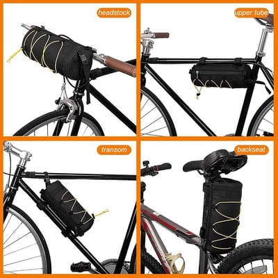 Fiets Top Tube Bag Waterdichte Voortas Grote Frame Tas - Schoudertas Handtas Opbergtas