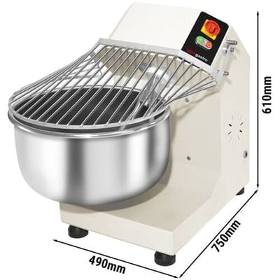 GGM Gastro Teigknetmaschine - 30 Liter / 15 kg - mit festem Kessel - 230 V