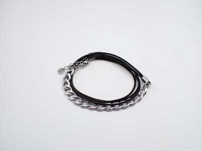 Colure® wikkelarmband jasseron robuust gourmet zwart