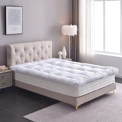Comfortabele matrastopper 160x200 cm - Ultra zacht en ademend 10 cm dik