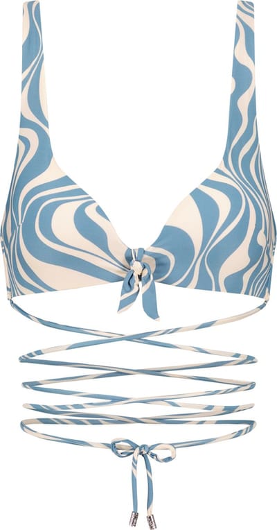 Swirl push-up bikinitop