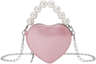 Trendy Schoudertas voor Dames | Kleine Hartvormige Tas | Perfecte Handtas voor Valentijnsdag en Dagelijks Gebruik