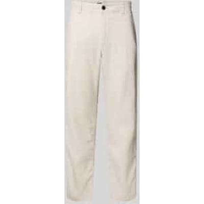 BOSS Chino Sanderson Linen Blend Ecru - Maat W 31 - L 32 - Heren