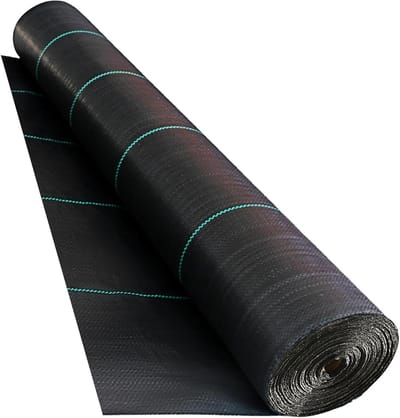 Geotextiel Oprit Weefsel - Gronddoek Stabilisatie - Weg Stabiliseren - Hoge Treksterkte - 15.2 mx3.8m - Zwart