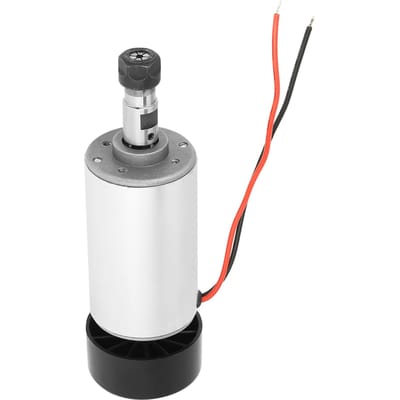 300W 52mm DC 48V CNC Spindel ER11 Luchtgekoelde Motor Voor Graveermachine