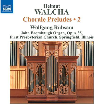 Wolfgang Rübsam - Walcha: Chorale Preludes Volume 2 (CD)
