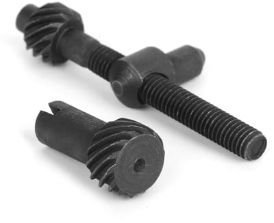 Solidchoice- Kettingspanner Gemaakt van Hoogwaardig IJzer - Kettingspanner voor Chinese Kettingzaag - Duurzaam - Slijtvast - Corrosiebestendig - Set van 2 - Kettingregelaar