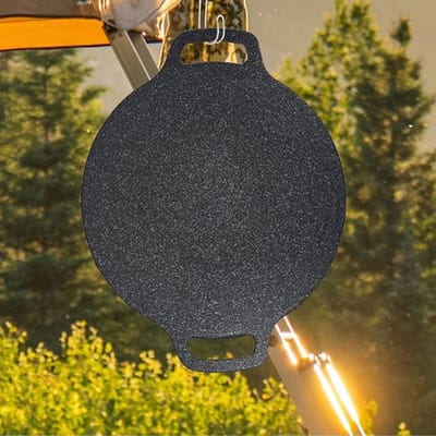 Virtubuy - Koreaanse Grillpan - Gietaluminium BBQ Pan - Dubbele Handvatten