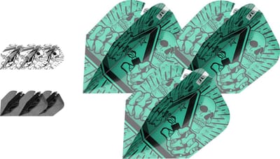 Target Rob Cross 3 Sets Ink 2023 Ten-X - Dart Flights
