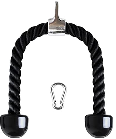 Nylon Tricepstouw met Antislip Handgrepen voor Sport en Thuis - Ideaal voor Biceps en Triceps