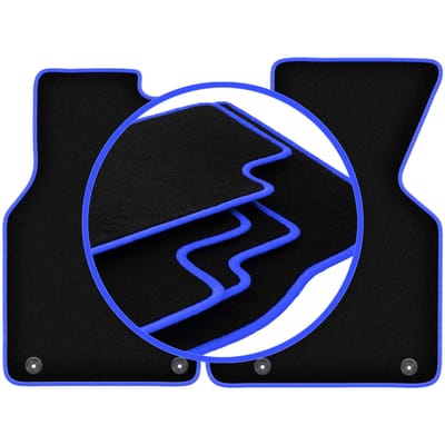 CARLUX-BLUE automatten voor: Volkswagen Transporter T4 bestelwagen (1993-2001)