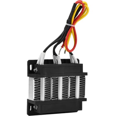12V 150W Geïsoleerde PTC Keramische Luchtverwarmer PTC Verwarmingselement black