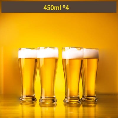 Bierglazen Grote Capaciteit Bar Bier Hoge Taille Gestroomlijnd Breed Glas Thuisfeest Loodvrij Verdikt Glas Bodem Wijnglas