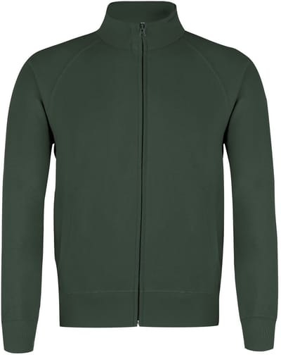 Fruit Of The Loom Man Lightweight Sweat Sweatshirt Green - M