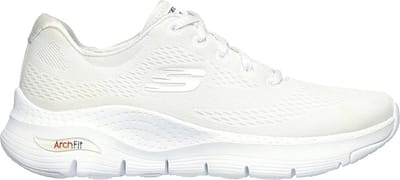Skechers Arch Fit - Big Appeal Dames Sneakers - Wit/ Rood/ Donkerblauw