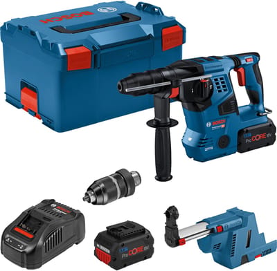 Bosch accu boorhamer GBH 18V-28 CF met SDS plus / 2x 8,0 Ah ProCO...