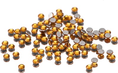DRM Nageldecoratie Steentjes SS3 Topaz 50st.