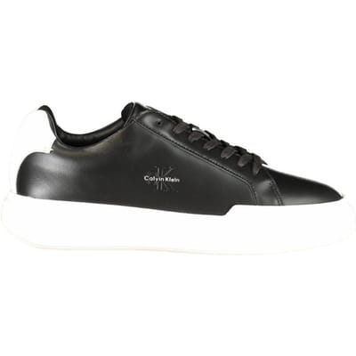 Calvin Klein Chunky Cupsole Laceup Shoes Black/bright White Maat: 44 | Sneakers Outlet | Heren | Zwart