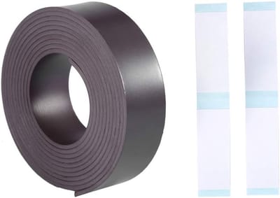 Robotstofzuiger Magneetstrip - Virtuele Muur Strip - Reinigingszones Beperken - Magnetisch en Flexibel - 2 Meter - Zwart
