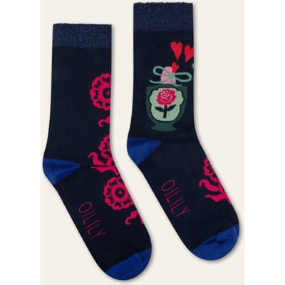 Oilily Asockies Sokken- maat35-38 Peacoat