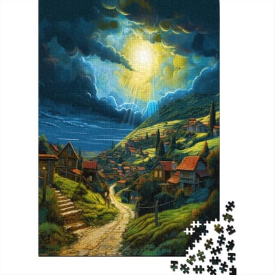 Puzzel 1000 stukjes - Legpuzzel Volwassenen - Ontspannend Spel - Hoge Resolutie Print - 75 x 50 cm - Stijl 19