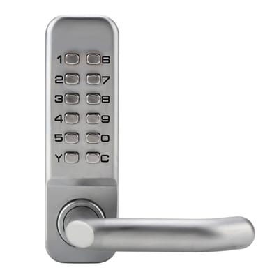 Dailygoods- Codeslot - Beveiligingscodeslot - Digitale Deurslot - Zinklegering - 1-11-cijferige Combinatie - Eenvoudig te Installeren