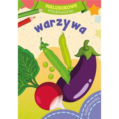 Wydawnictwo Skrzat - Kleurboek - Maluszkowe Malowanie - Warzywa