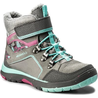 Merrell Moab Polar Waterdichte Kinderlaarzen Grijs