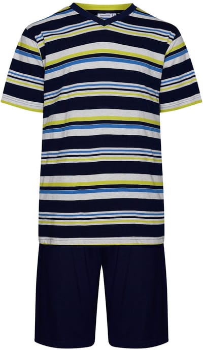 Pastunette Shortama Dusk Comfort - Katoen - Gestreept - Maat S