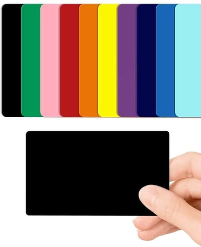 Dailygoods- PVC-kaarten 760 micron - Pack van 100 - Afdrukbaar - ID-kaartprinter - Glanzend - Ideaal voor identiteits- en veiligheidspassen - Identiteitskaarten