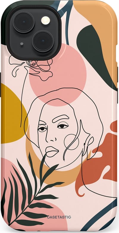 Casetastic Hoesje Geschikt voor Apple iPhone 15 Magsafe - Stijlvolle Beschermende Duo-layer Case - Elegantie van binnen