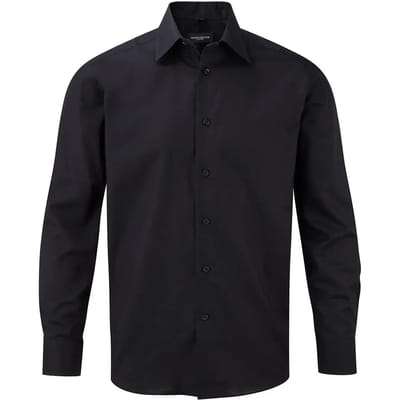 Katoenen shirt met lange mouwen Russell Athletic Oxford