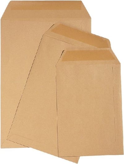 Akte Envelop C5 Bruinkraft Huismerk (100 stuks).