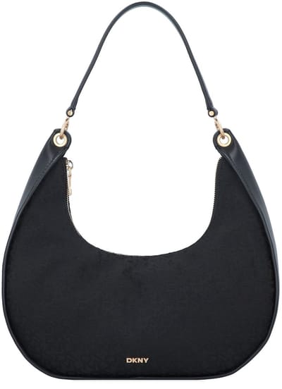 DKNY Schoudertas Abby Hobo JET BLK / BLK Zwart