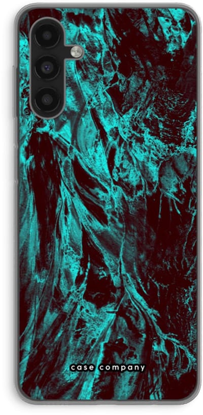 Case Company® - Hoesje geschikt voor Samsung Galaxy A04s hoesje - Ice Age - Soft Cover Telefoonhoesje - Bescherming aan alle Kanten en Schermrand