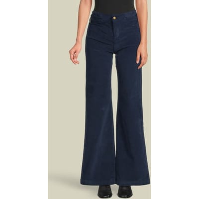 Lois New Susanne 6200 Micro Vintage Total Eclipse Size: W25L32 | Wide-Leg & Flared Pants Outlet | Dames | Zwart