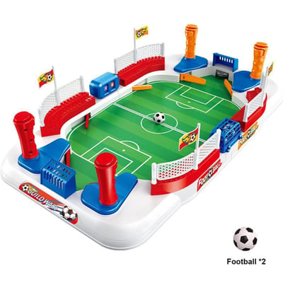 Tafelvoetbal Wedstrijdtafel voor Twee Spelers Een Interactief Spel voor Ouder en Kind Kinderen Volwassenen Voetbaltafels Speelgoed Dag van het Kind Cadeaus green