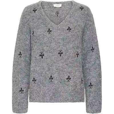 b.young - BYMILLERS EMB JUMPER - Dames - Truien