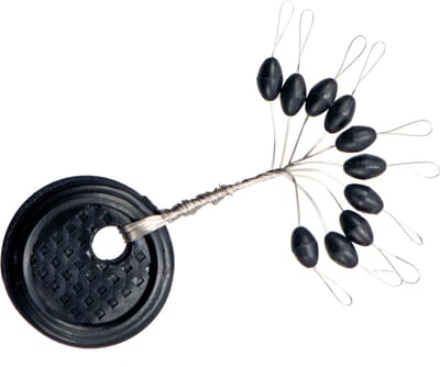 Albatros Oval Rubber Stopper 10 Stuks - veelzijdige lijnstoppers in meerdere maten Large