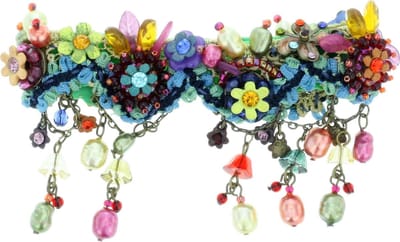 Behave - Gehaakte armband met kralenbloemen - Festival - Zomerstijl