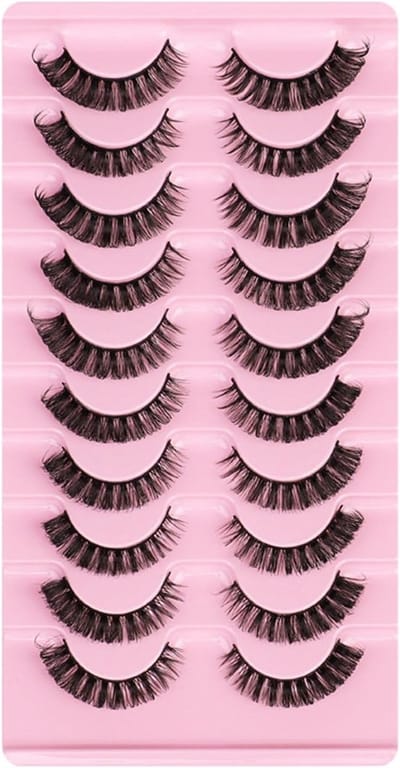 Dailygoods- Wimperclusters 10 Paar - Valse Wimpers Natuurlijk