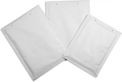Packadi Luchtkussen enveloppen Formaat A5 -18 X 26.5 Cm - Wit - 50 stuks / Bubbeltjes envelop / Luchtkussen omslagen / beschermende enveloppen met luchtkussenfolie
