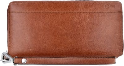 Picard Buddy portemonnee leer 22 cm - Jongens - Horizontaal - cognac