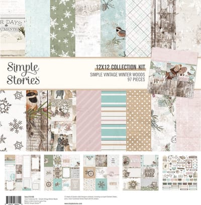 Simple Stories - Simple Vintage Winter Woods Collection Kit (SIS19100)