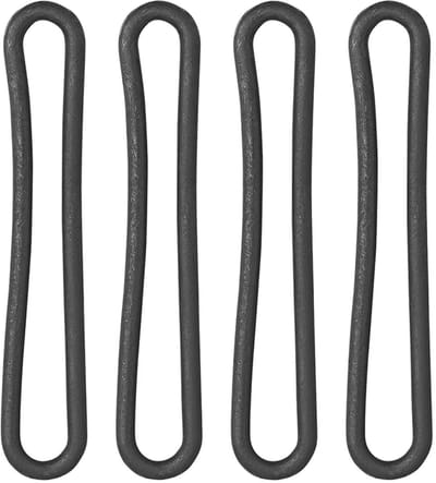 ProPlus Spanrubber - Ø 8 x 200 mm - 4 stuks - Zwart