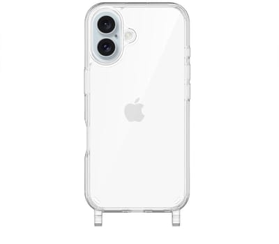 xoxo Wildhearts siliconen hoesje geschikt voor iPhone 17 hoesje - Hoesje zonder koord - Shockproof case - Telefoonhoesje geschikt voor telefoonkoord - Transparant
