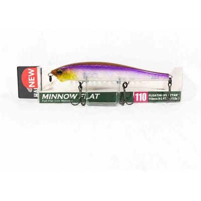 Yo Zuri Duel Hardcore Minnow Flat 110F Drijvend kunstaas R1361-GSWS (4001)